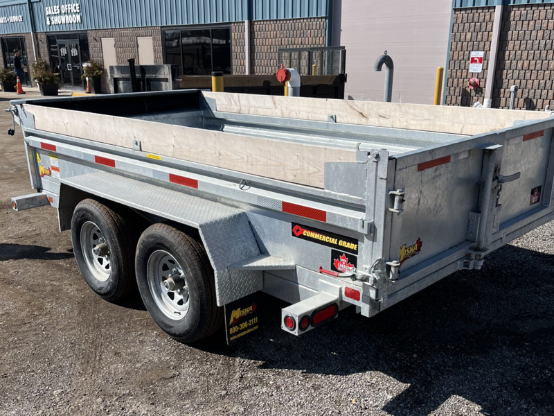 Cargo, Utility Trailers  2025 Miska 5 Ton Galvanized Dump Trailer Photo